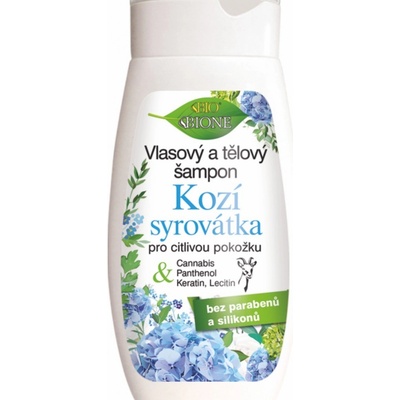 BC Bione kozia syrovátka vlasový a telový šampón 260 ml