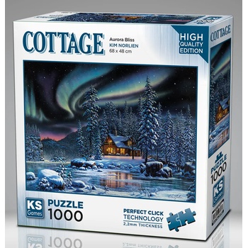 KS Games - Puzzle Aurora Bliss - 1 000 piese