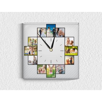 Image 1 of Стъклен стенен часовник 066