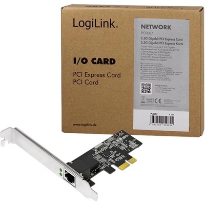 LogiLink LogiLink PCI Express карта, 1xRJ45, 2.5G Gigabit Ethernet (PC0087)