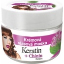 Vlasová regenerácia BC Bione Cosmetics Keratin & Chinin krémová vlasová maska 260 ml