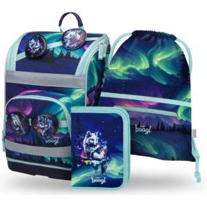 Baagl BAAGL СЕТ 3 Zippy Plus Aurora: раница, несесер, торбичка GRS (A-36029)