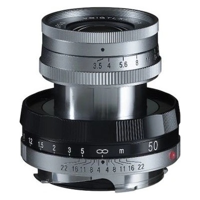 Voigtländer 50 mm f/3,5 Apo-Lanthar Type I pro M-bajonet černý stříbrný
