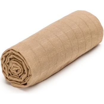 T-Tomi Bambusová osuška 100x80 béžová hviezdička