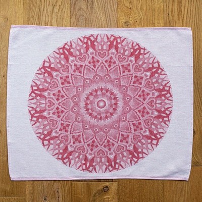 Mandalama Utěrka mandala červená – Kořenová čakra