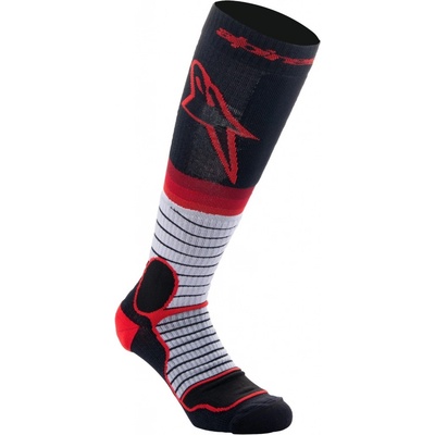 Alpinestars ponožky MX PRO černá/červená/šedá