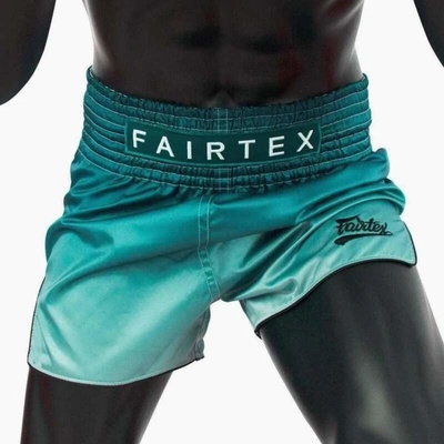Muay Thai trenky FAIRTEX Fade zelené