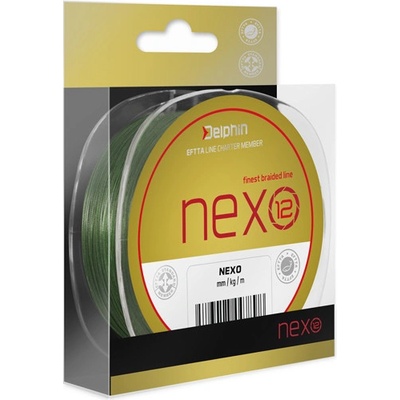 DELPHIN NEXO 12 zelená 300m 0,25mm 51,7lb