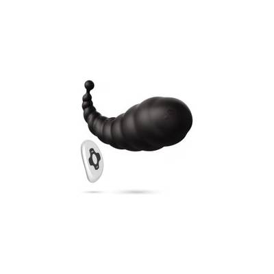 CRUSHIOUS cocoon rechargeable vibrating egg with wireless remote control black (P26606)