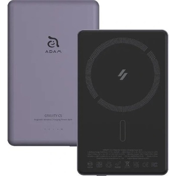 ADAM elements Gravity C5 5000mAh Лила Магнитен Power Bank (APBADGVC5PP)