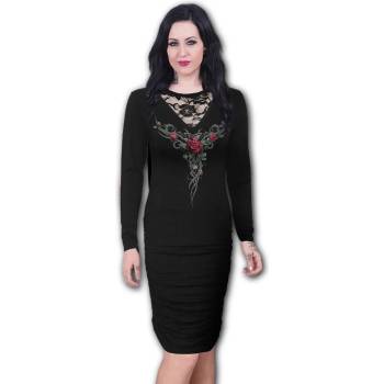 Image 1 of SPIRAL Дамска рокля spiral - ПЛЕМЕННО РОЗА - t168f141