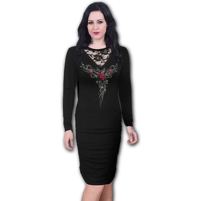 SPIRAL Дамска рокля spiral - ПЛЕМЕННО РОЗА - t168f141