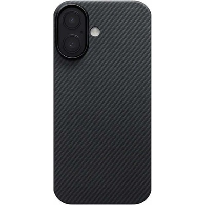 PITAKA Кевларен кейс с MagSafe за iPhone 17 (черен) - Pitaka Ultra Slim Case Aramid Fiber 600D (KI1701)