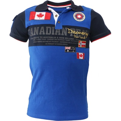 CANADIAN PEAK KIPEAK SS Men CP modrá