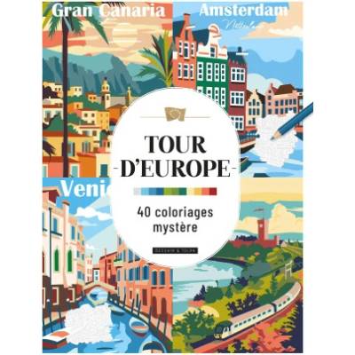 Tour d'Europe - 40 coloriages mystère