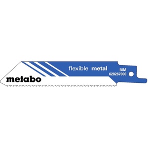 Metabo - Комплект пилни ленти за метал, 14 TPI, дължина 100 мм, 5 бр. 628267000 (628267000)