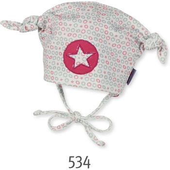 Sterntaler Бебешка шапка за момичета от трико