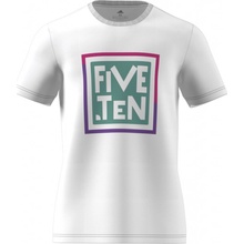 Triko Five Ten Logo GFX TEE White