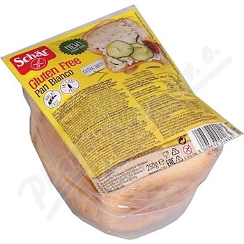 Schär Pan Blanco chléb speciál.bez lepku bílý 250 g
