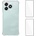 Huawei WANLONFENG Защитен TPU Калъф за Honor X5c Plus 4G/ Honor X5c 4G - вкл. 2 броя Стъклени протектори, Прозрачен
