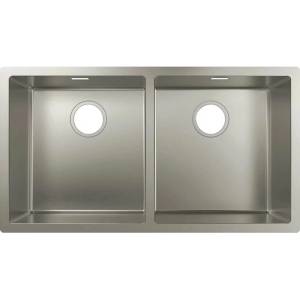 Hansgrohe Кухненска мивка Hansgrohe S71 от неръждаема стомана 81.5x45 см (43430800) Мивка за вграждане