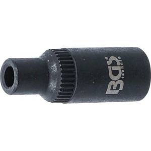 BGS technic Адаптор вложка 1/4" за метчик 3.4 мм, с магнит; bgs technic 72101