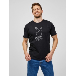 ZOOT. Original Черна мъжка тениска ZOOT. Original Playboy зайче ZOOT. Original | Cheren | МЪЖЕ | L