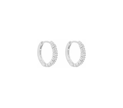 Diamonfire strieborné náušnice E6200
