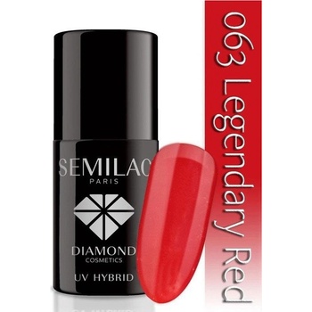 Semilac gel lak 063 Legendary Red 7 ml