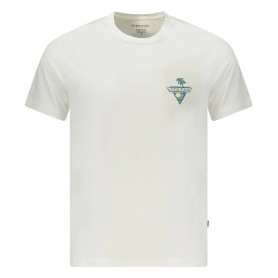Guess Jeans Stylové pánské tričko s krátkým rukávem White