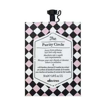 Davines The Purity Circle почистваща маска За всякакъв тип коса 50 ml
