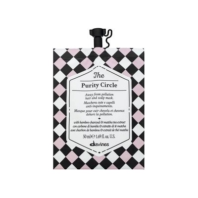 Davines The Purity Circle почистваща маска За всякакъв тип коса 50 ml