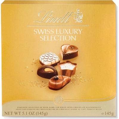 LINDT švýcarská kolekce pralinek 145 g