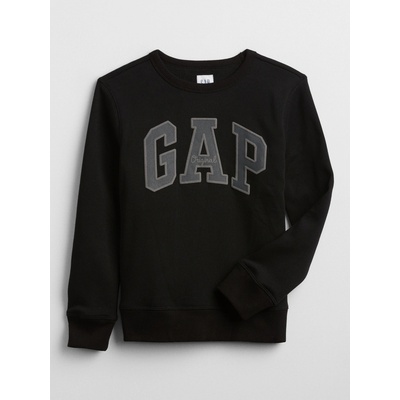 GAP detská mikina s logom čierna