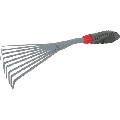 Toptrade kovové 9 zubů PP rukojeť 37 cm