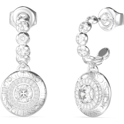 Guess Trblietavé oceľové náušnice s príveskami Sparks JUBE06284JWRHT/U