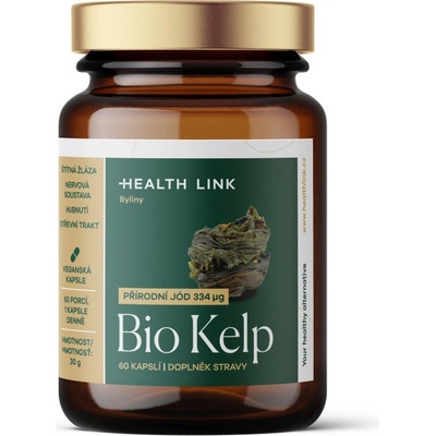 Health Link Kelp 400 mg BIO 60 kapslí