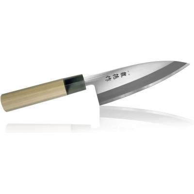 TOJIRO Кухненски нож Tojiro Fuji Cutllery Ryutoku Deba, 15.5 см, неръждаема стомана, жълт (FC-572)