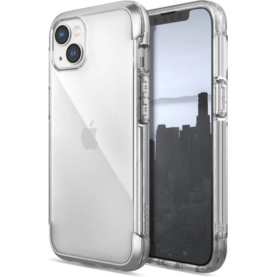 Raptic Кейс Raptic X-Doria Air Case за iPhone 14 Plus, подсилен, сребрист