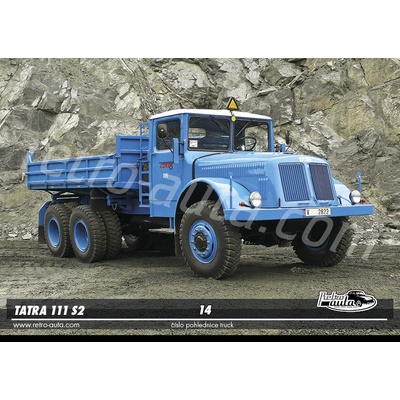 Pohlednice TRUCK č. 14 - Tatra 111 S2 (1942 - 1962)