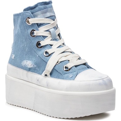 Inuikii Сникърси Inuikii Levy Jeans High 30103-058 Light Blue (Levy Jeans High 30103-058)