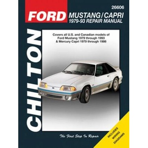 Ford Mustang 79-93 & Mercury Capri 79-86 (Chilton) | Haynes Publishing (ISBN: 9781563929953)
