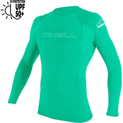 O'Neill Youth Basic Skins L/S Rash Guard light aqua