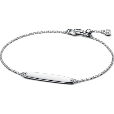 PANDORA stříbrný náramek s plackou pro gravírování 18 594010C01-18
