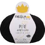 Regia Premium Pure 00099 Black Плетива прежда (9801644-00099)