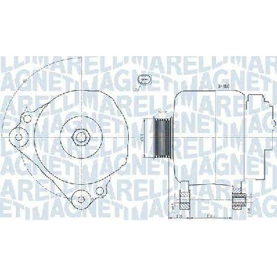 generátor MAGNETI MARELLI 063731992010