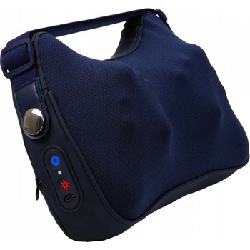 Medivon Масажна възглавница Medivon Polaris, 2 режима, 2 глави, Затопляне, Двупосочно шиацу масажиране, USB-C, Тъмносин (Medivon Polaris)