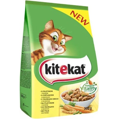 Храна за котки Kitekat dry пилешко 300гр