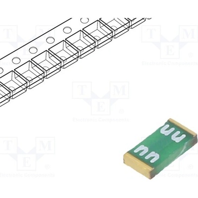 SCHURTER 3413.0327.22 Pojistka: tavná; zpožděná; 8A; 32VAC; 63VDC; SMD; 3,2x1,6mm; měď; UST