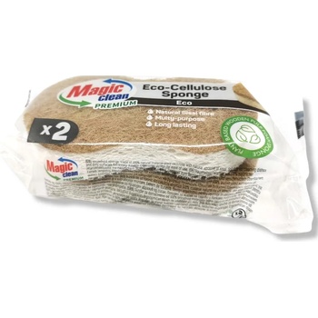 Magic clean гъба целулозна, Еко, 2 броя